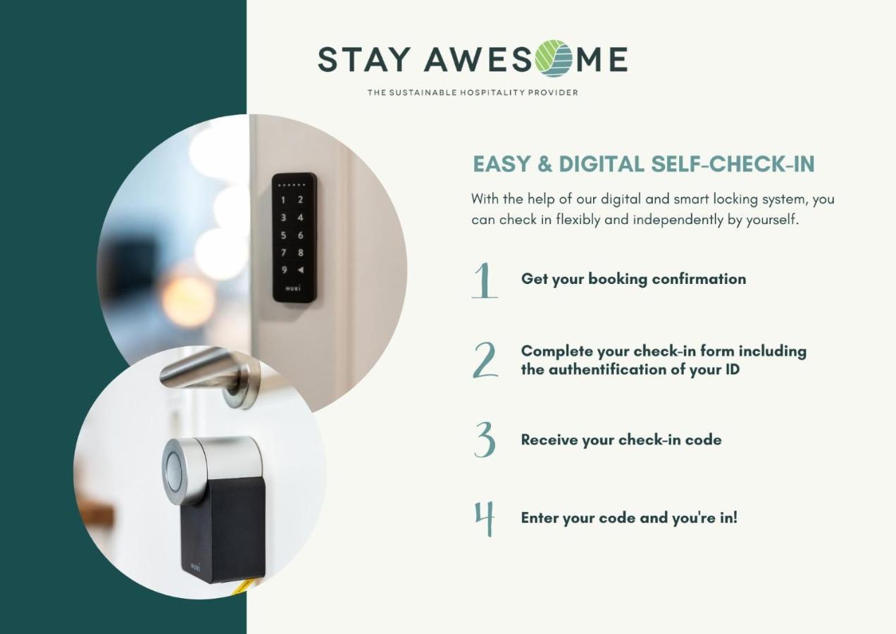 Stay Awesome - Schonfeld Apartment, Netflix Und Kostenloses Parken Kassel Exterior photo