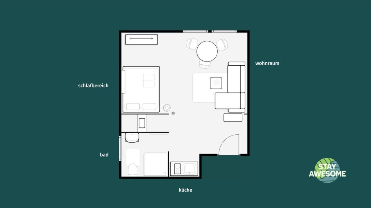 Stay Awesome - Schonfeld Apartment, Netflix Und Kostenloses Parken Kassel Exterior photo